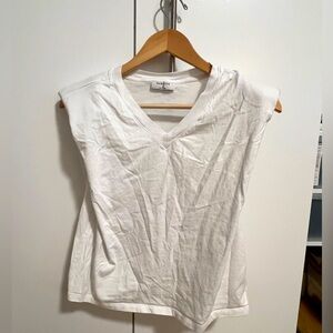 Babaton padded shoulder shirt